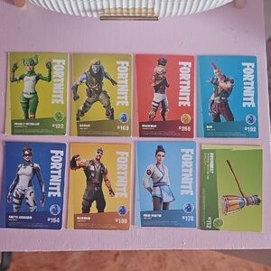 Lot Trading Cards Set - Multicolor